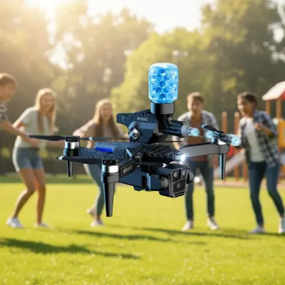 Drone with a camera, 500 m range — shoots pellets, video and security systems ad in Riga 5