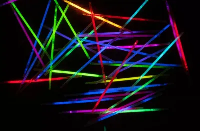 Glow sticks, glow-in-the-dark sticks, 100 pieces, furniture and interior, lighting ad in Riga 3