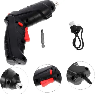 Cordless electric screwdriver with LED and 1800mAh battery, furniture and interior, lighting ad in Riga 4