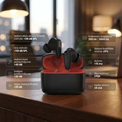 SF101 Digital Bluetooth Hearing Aid for the Right Ear, accessories and smart devices ad in Riga 1