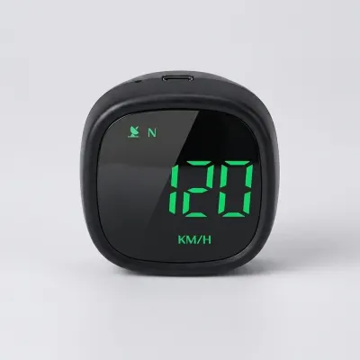 GPS-HUD-спидометр для автомобилей с LED-дисплеем, сигнализацией превышения скорости, USB 5 В, черный, мебель и интерьер, освещение ad в Риге 5