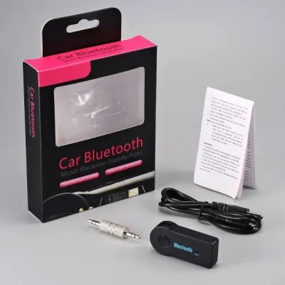 Bluetooth AUX adapteris automašīnām FM transmiteris ar 3.5mm savienotāju, aksesuāri un viedierīces sludinājums Rīgā 4