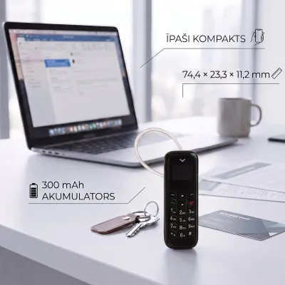 "LBstar" Mini Phone, 74 × 23 × 11 mm, accessories and smart devices ad in Riga 2