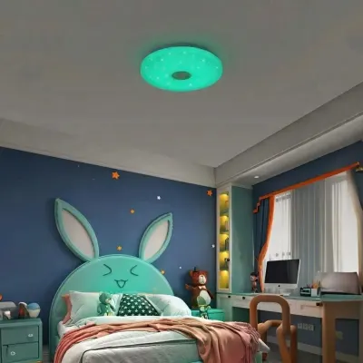 33-cm LED Ceiling Light with Bluetooth, furniture and interior, lighting ad in Riga 4