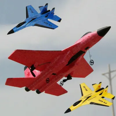 Радиоуправляемый самолёт с системой AntiCrash и пультом «Су-35», игрушки ad в Риге 8