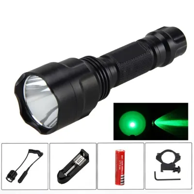 Ultrafire CREE Q 5 (zaļa gaisma) ar stiprinājumu un distances slēdzi, mēbeles un interjers, apgaismojums sludinājums Rīgā 3