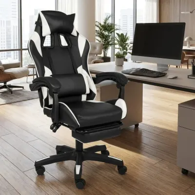 Computer chair for studying, a comfortable chair for students, furniture and interior, lighting ad in Riga 6