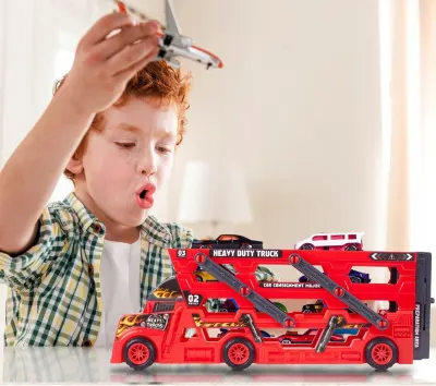 Toy Car Models with a Transport Vehicle, 6+1 pcs., sports activities, equipment, accessories ad in Riga 5