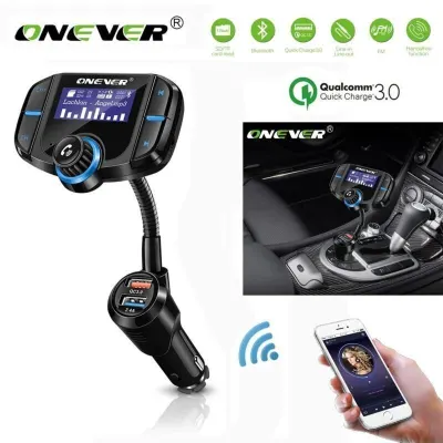Bluetooth Wireless Car FM Modulator/Transmitter, MP3 Player with 2..., accessories and smart devices ad in Riga 1