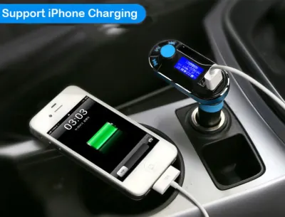 Bluetooth transmiteris Blue/Black 2 in1 charger, aksesuāri un viedierīces sludinājums Rīgā 2