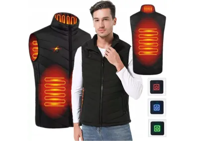 Apsildāmā veste ar USB unisex M izmērs medniekiem makšķerniekiem tūristiem, sporta nodarbības, inventārs, piederumi sludinājums Rīgā 4