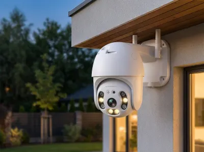 WiFi security camera, for outdoor use, with recording function, HD, rotatable from..., video and security systems ad in Riga 3