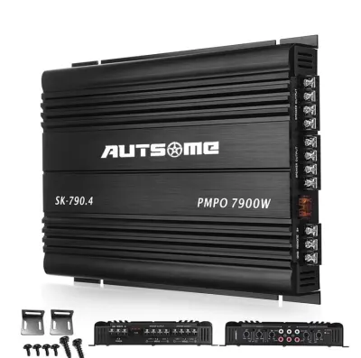 4-Channel 12V Audio Amplifier (4Ω, 3900W x 2 channels; RMS Power Output: 4Ω, 120W x 4 channels), tv and electronics ad in Riga 10