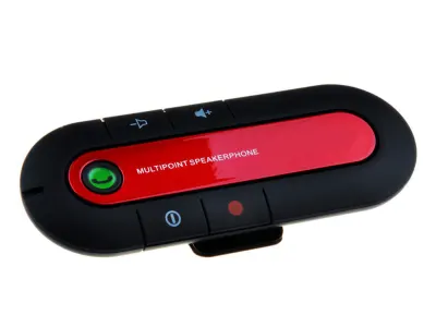 Bluetooth hands-free speaker for your car, mounted on the sun visor, tv and electronics ad in Riga 4