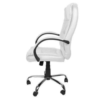 Biroja krēsls balts ergonomisks ar augstu atzveltni, mēbeles un interjers, apgaismojums sludinājums Rīgā 9