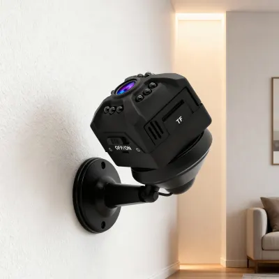 Mini Wi-Fi IP Wireless Camera (1080p HD, Recording, Audio, Night Vision), video and security systems ad in Riga 3