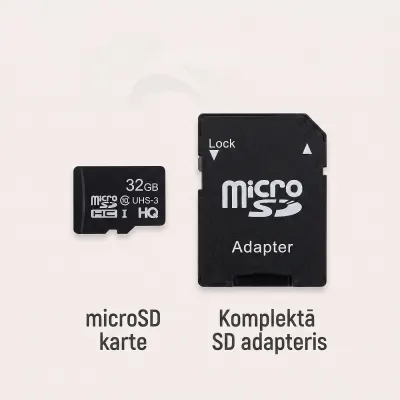32 GB microSD memory card, Class 10, UHS 3, up to 100 MB/s, with SD adapter, accessories and smart devices ad in Riga 6