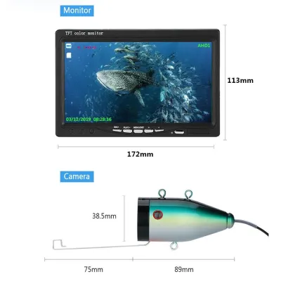 Underwater camera with a 7-inch monitor, 15m, video and security systems ad in Riga 8