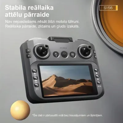 SkyMaster S156 4.5-inch HD Pro Drone with Optical Flow and Two Cameras, toys ad in Riga 7