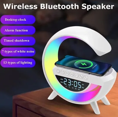 Phone Charger, Bluetooth Speaker, Alarm Clock, Night Light 25x23 cm, tv and electronics ad in Riga 2