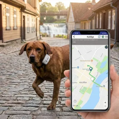 GPS Tracking Device for Large Animals with Solar Panel, 9000mAh, IP67,  animal feed, products and services ad in Riga 3