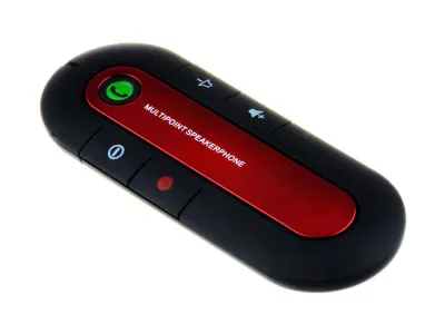 Bluetooth hands-free speaker for your car, mounted on the sun visor, tv and electronics ad in Riga 5