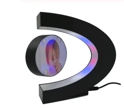Floating Photo Frame with LED, 9 cm Photo, Magnetic Technology, furniture and interior, lighting ad in Riga 2