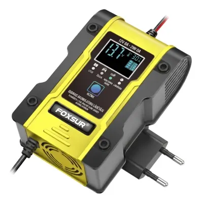 Smart 12V/24V Battery Charger with LCD Display, accessories and smart devices ad in Riga 7