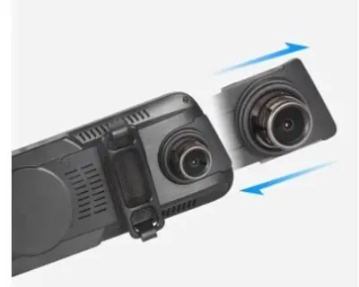 Videoreģistrators spogulī 10C 1080P 2 kameras 170° pilnekrāns TF 64GB, video un drošības sistēmas sludinājums Rīgā 5