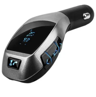 IZPĀRDOŠANA - FM transmiteris - Bluetooth X5 USB LCD brīvroku sistēma, aksesuāri un viedierīces sludinājums Rīgā 4