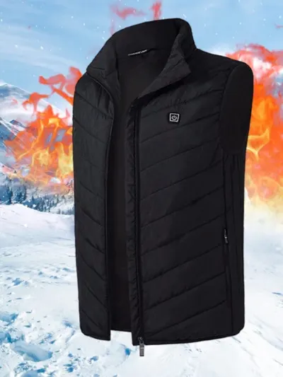 Apsildāmā veste ar USB unisex M izmērs medniekiem makšķerniekiem tūristiem, sporta nodarbības, inventārs, piederumi sludinājums Rīgā 8