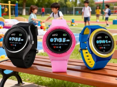 Mini bērnu viedpulkstenis Wonlex KT06 1.3 collu 4G GPS SOS soļu skaitītājs, aksesuāri un viedierīces sludinājums Rīgā 1