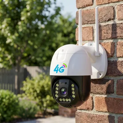 4G GSM Video Surveillance Camera with a SIM Card (viewable via a phone, ..., video and security systems ad in Riga 3