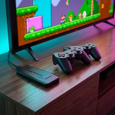 Retro Spēļu konsole 64Gb ar 10'000 spēlēm, 2 pultis, tv un elektronika sludinājums Rīgā 1