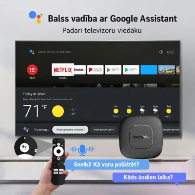 Android TV uztvērējs ar balss tālvadības pulti, 2 GB + 16 GB, rotaļlietas sludinājums Rīgā 4