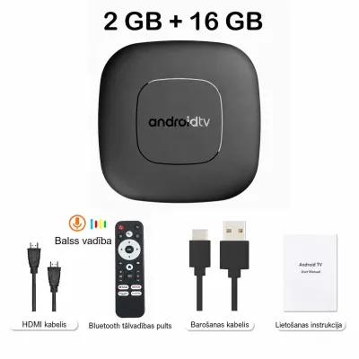 Android TV uztvērējs ar balss tālvadības pulti, 2 GB + 16 GB, rotaļlietas sludinājums Rīgā 3
