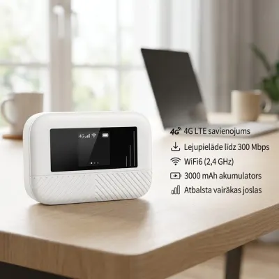 Rūteris ar sim karti, 4G/5G, tīkli un interneta aprīkojums sludinājums Rīgā 2