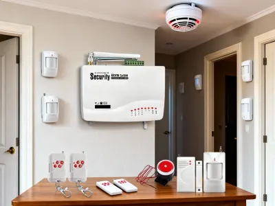 GSM Alarm System with SIM Card, 2 Sensors, and 2 Remotes, video and security systems ad in Riga 4