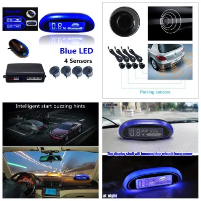 Parking system with 4 sensors and an LED display, furniture and interior, lighting ad in Riga 1