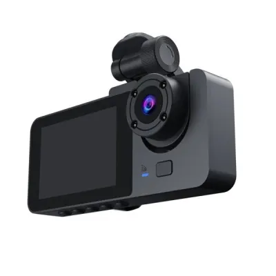 3-Camera Dash Cam with Interior and Rear Cameras, 1080p, video and security systems ad in Riga 6