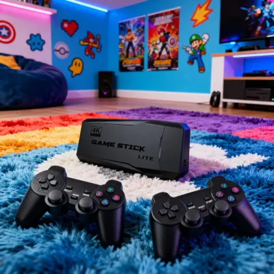 Retro Spēļu konsole 64Gb ar 10'000 spēlēm, 2 pultis, tv un elektronika sludinājums Rīgā 5