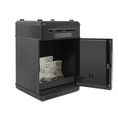 Children's piggy bank safe with a combination lock, 19.5 x 13 cm, light effects, toys ad in Riga 5