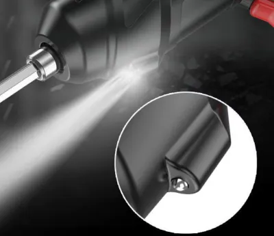 Cordless electric screwdriver with LED and 1800mAh battery, furniture and interior, lighting ad in Riga 5