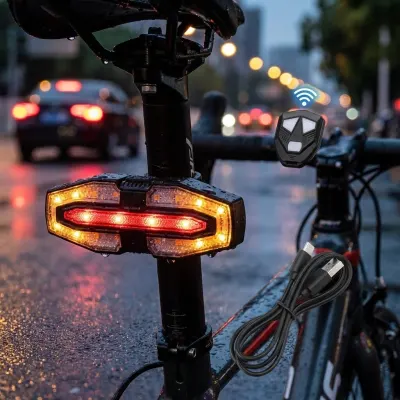 Bicycle Rear Light with Turn Signals, sports activities, equipment, accessories ad in Riga 6