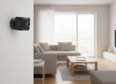 Mini Wi-Fi IP Wireless Camera (1080p HD, Recording, Audio, Night Vision), video and security systems ad in Riga 4