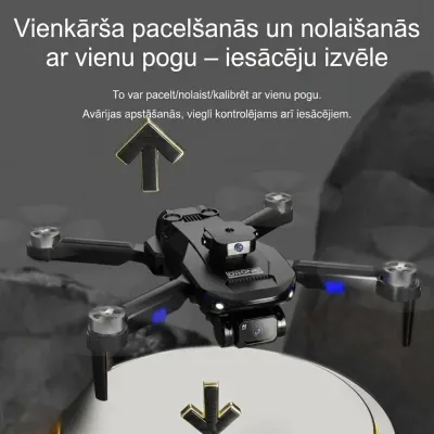 FlexCam 1800 Pro drone with a 90-degree camera and Wi-Fi control, video and security systems ad in Riga 5