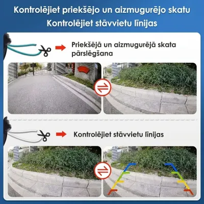 Smartour HD Rearview Camera with a 170° Fisheye Angle – Waterproof Parking..., video and security systems ad in Riga 4