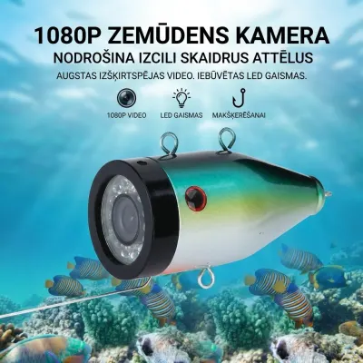Underwater camera with a 7-inch monitor, 15m, video and security systems ad in Riga 4