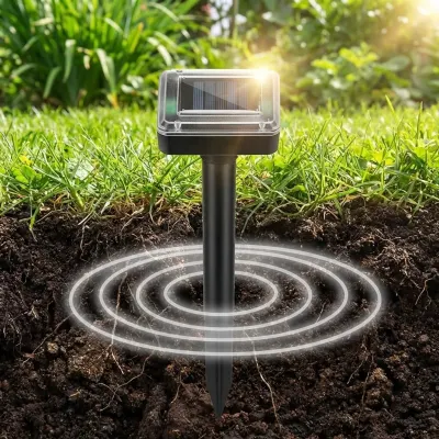 Ultrasonic Mole, Snake, and Rodent Repeller (Solar-Powered),  animal feed, products and services ad in Riga 4