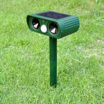 Ultrasonic animal repeller, solar-powered,  animal feed, products and services ad in Riga 6